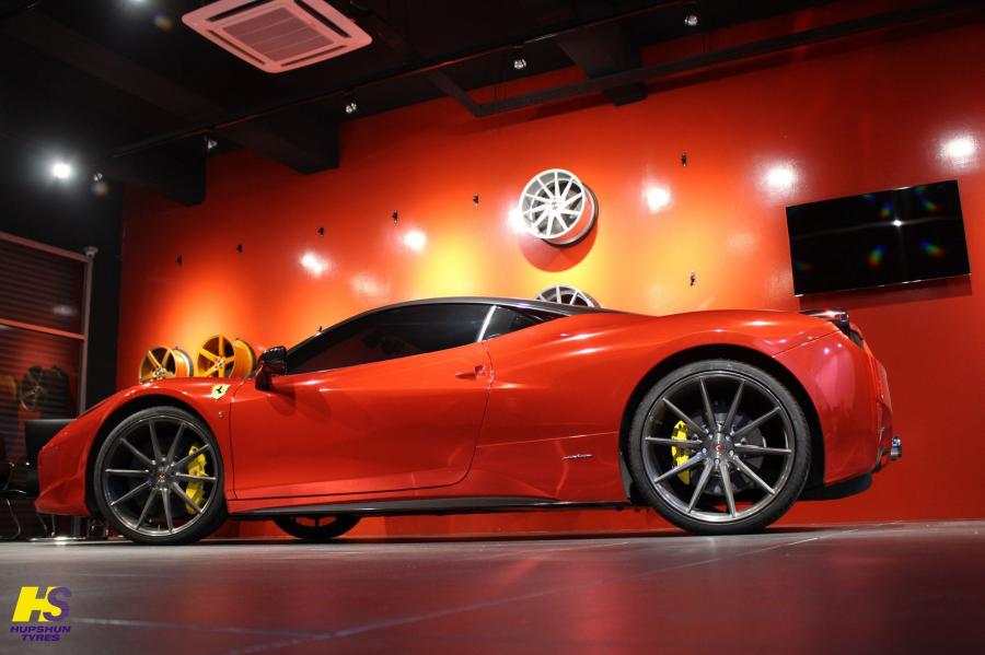  Ferrari 458 Speciale on Vossen Wheels (VPS-310) 2016 года  (фото 11 из 23)